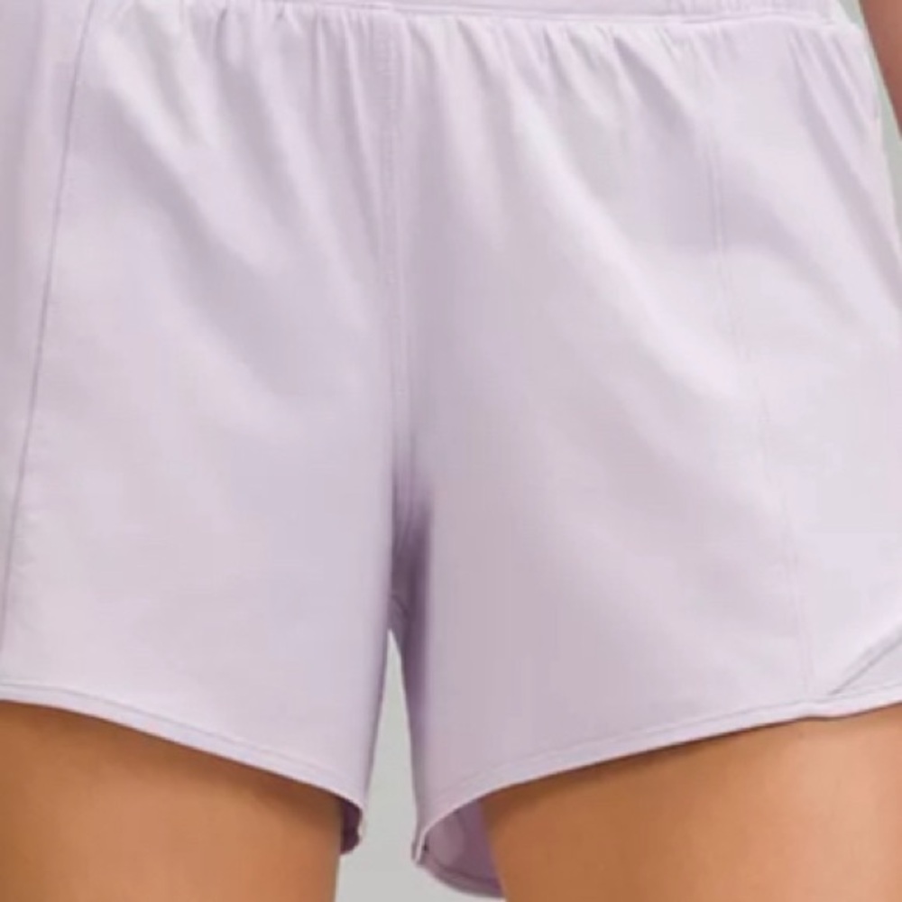 Lululemon Tracker Short - size 10 - Lavender